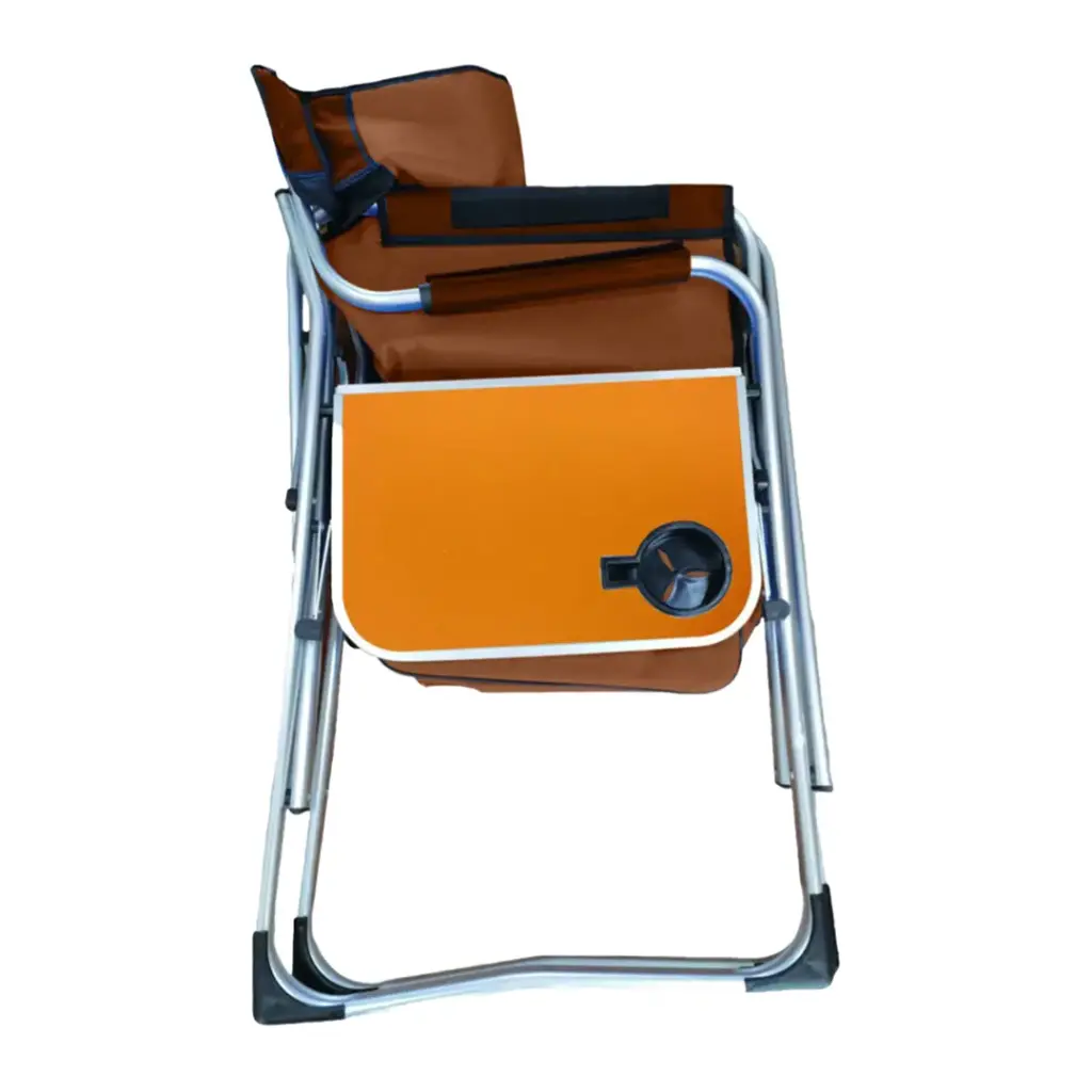 Porodo Lifestyle Outdoor Folding Director Chair - Brown ( PD-LFST137-BR) Porodo Lifestyle Outdoor Folding Director Chair - Brown ( PD-LFST137-BR)